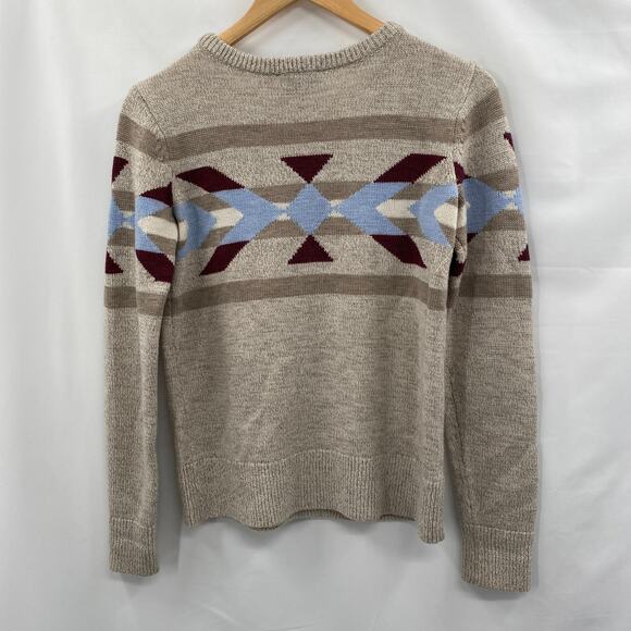 Pendleton XS tan southwestern sweater - Picture 4 of 4